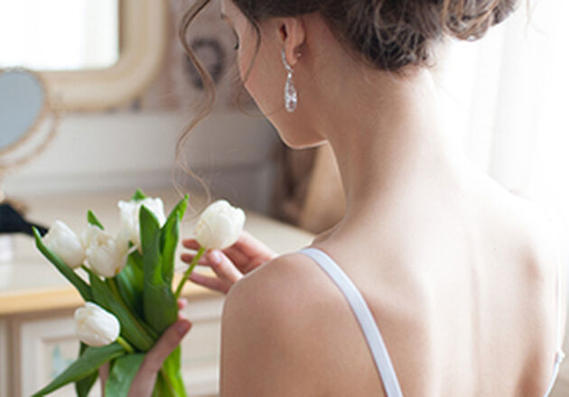 wedding day beauty prep