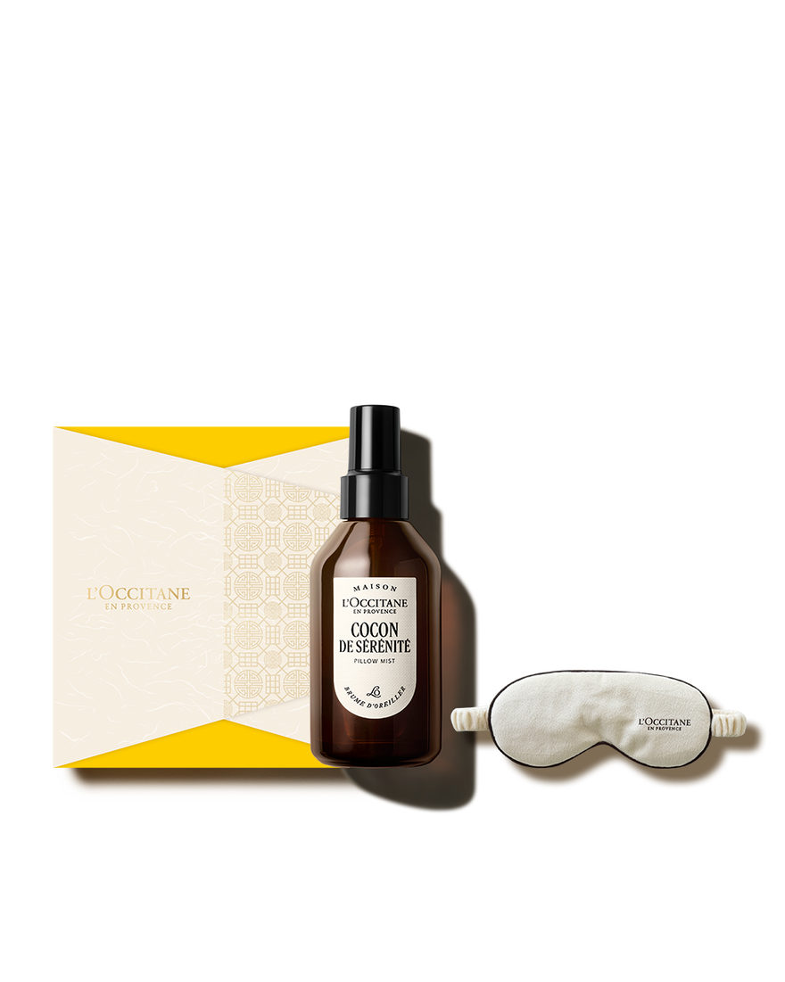 [기프트] 코쿤 드 세레니떼 필로우 미스트 100ml 세트(+나이트 필로우 안대) | L&rsquo;Occitane en Provence