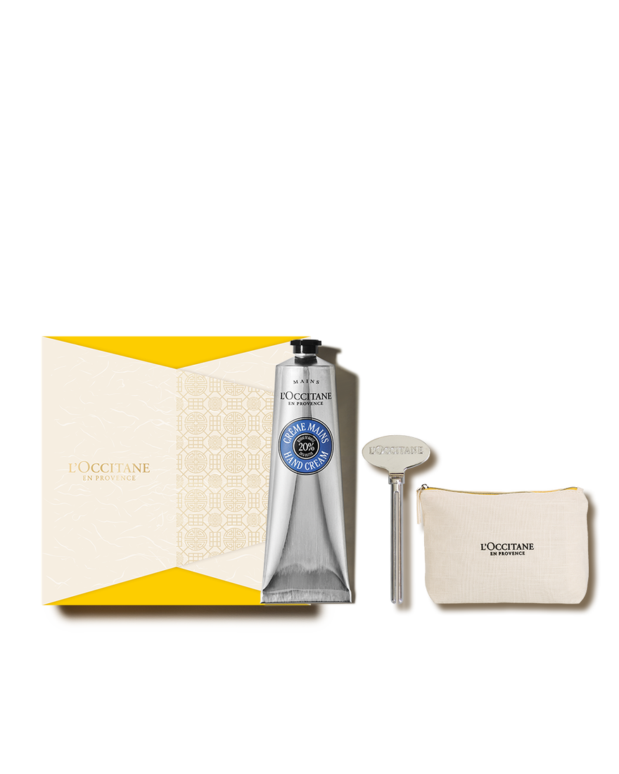 대표 이미지 1/1, [기프트] 시어 버터 핸드 크림 150ml 세트(카리테 콩포르)(+매직키+파우치), , KRRECT