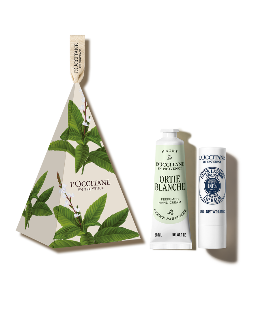 [기프트] 오르티 블랑쉬 핸드 크림 & 시어 스틱 립밤 듀오 | L&rsquo;Occitane en Provence