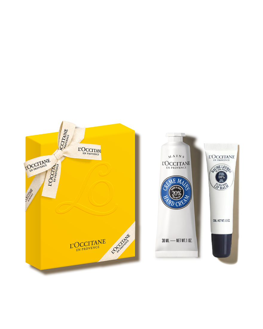 [기프트] 시어 버터 핸드 크림 & 립밤 듀오 | L&rsquo;Occitane en Provence