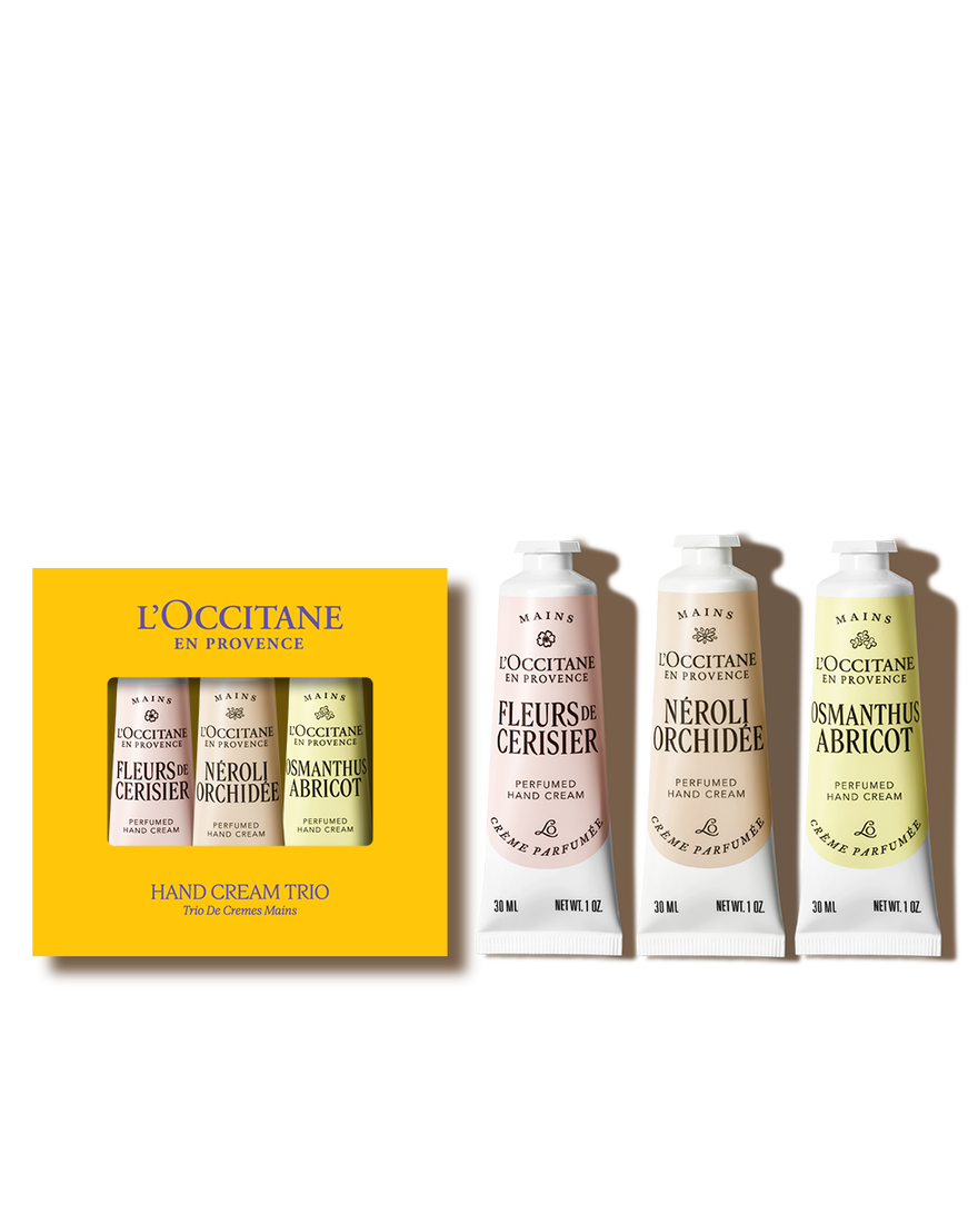 [기프트] 프루티 구르망 퍼퓸드 핸드 크림 트리오 (세리지에, 네롤리, 오스만투스) | L&rsquo;Occitane en Provence