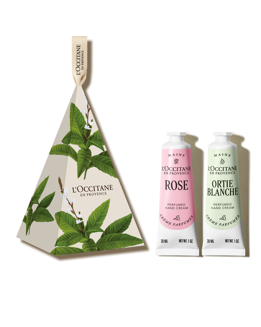 [기프트] 플로럴 프루티 퍼퓸드 핸드 크림 듀오 (로즈, 오르티) | L&rsquo;Occitane en Provence