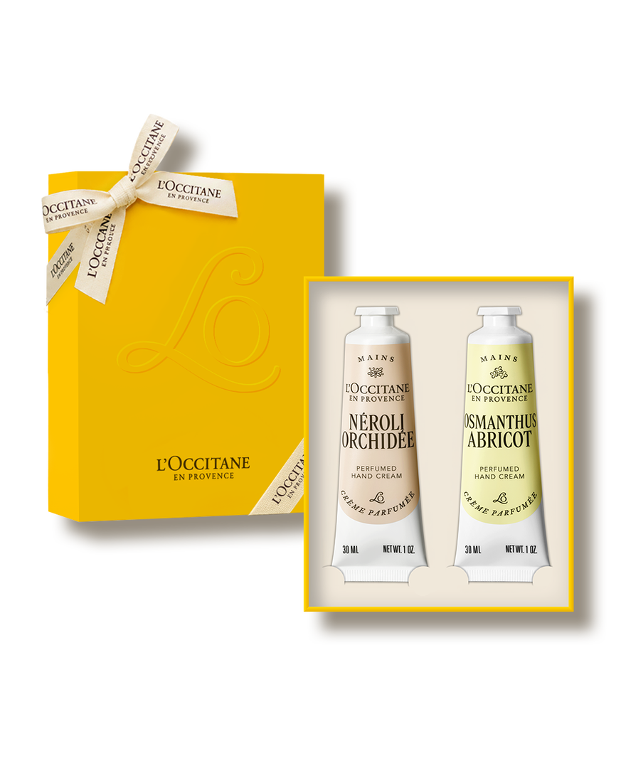 [기프트] 네롤리 오키데 & 오스만투스 아브리코 핸드 크림 듀오 | L&rsquo;Occitane en Provence
