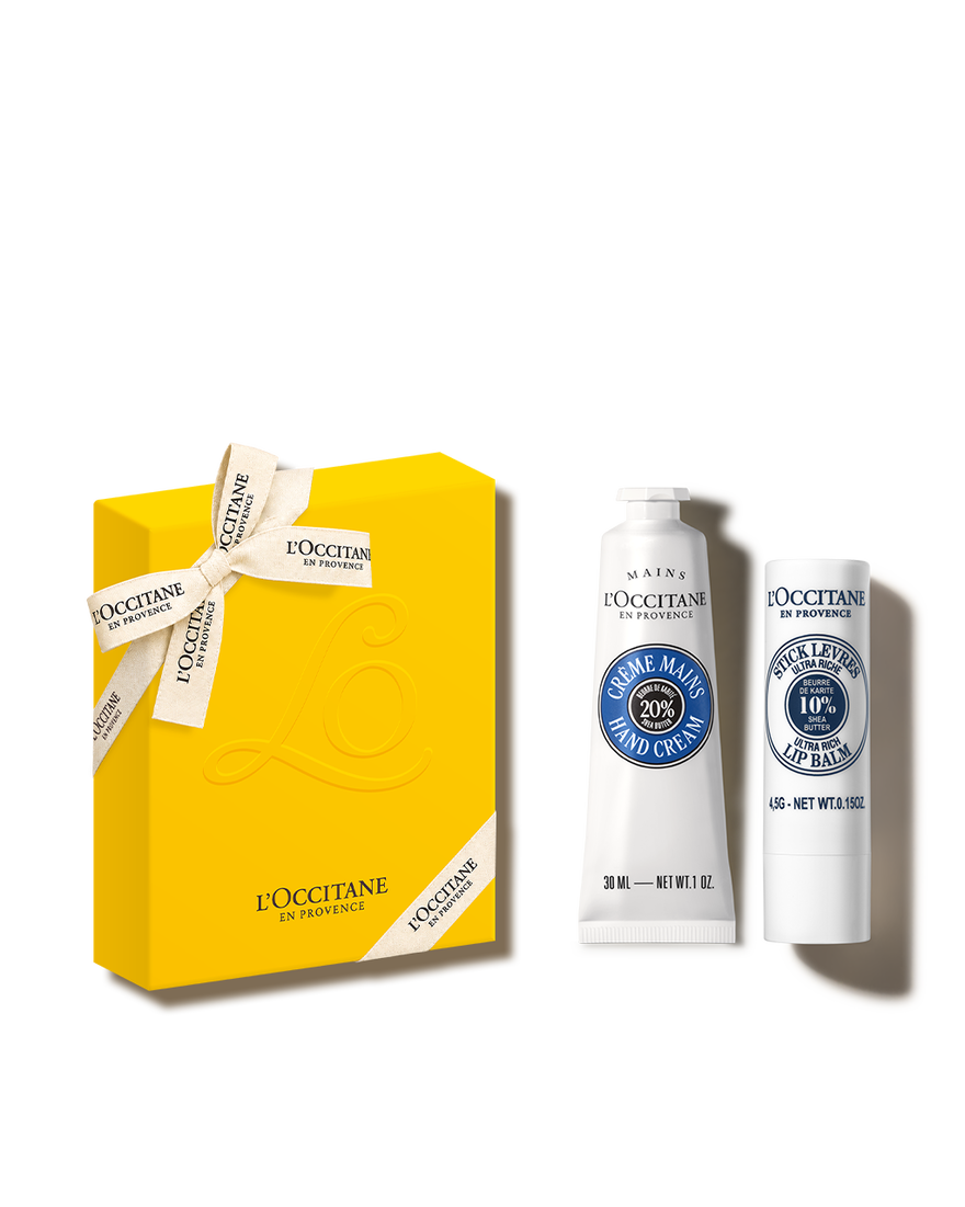 [기프트] 시어 버터 핸드 크림 & 스틱 립밤 듀오 (카리테 콩포르) | L&rsquo;Occitane en Provence