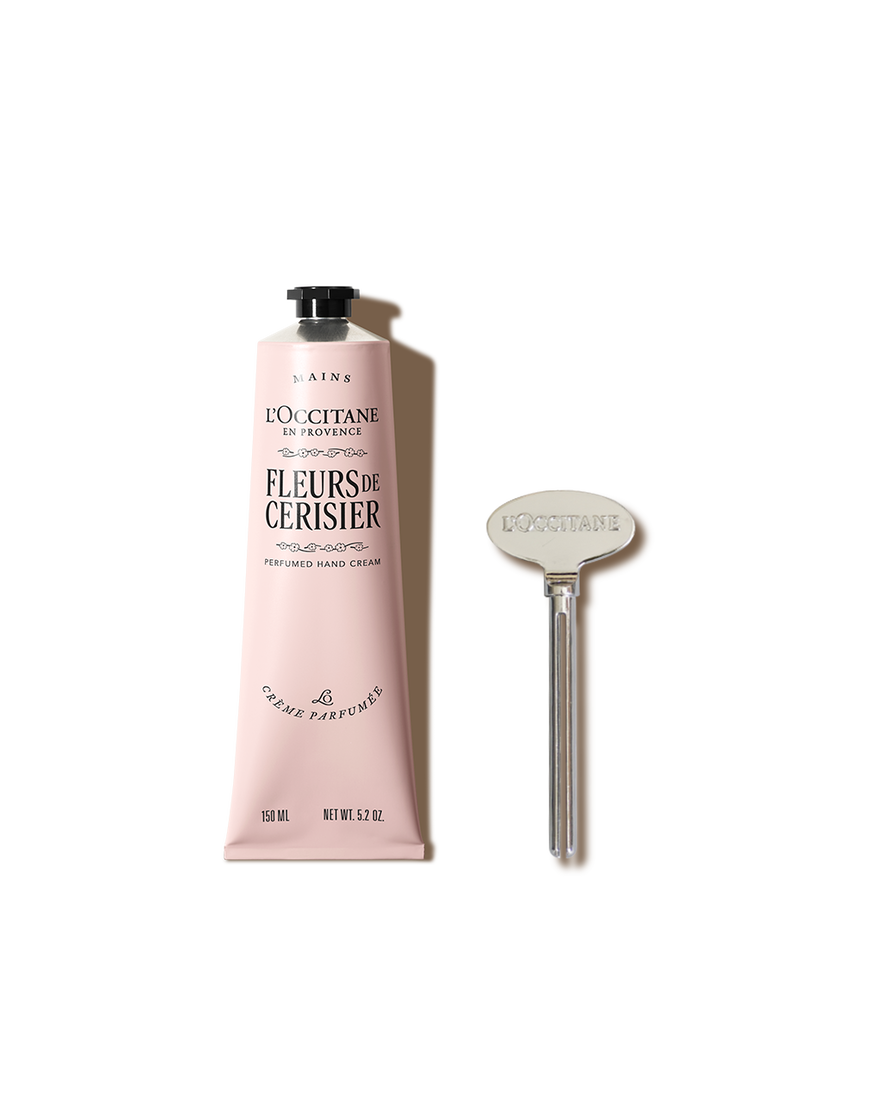 [기프트] 플뢰르 드 세리지에 퍼퓸드 핸드 크림 150ml 세트 (+ 매직키) | L&rsquo;Occitane en Provence