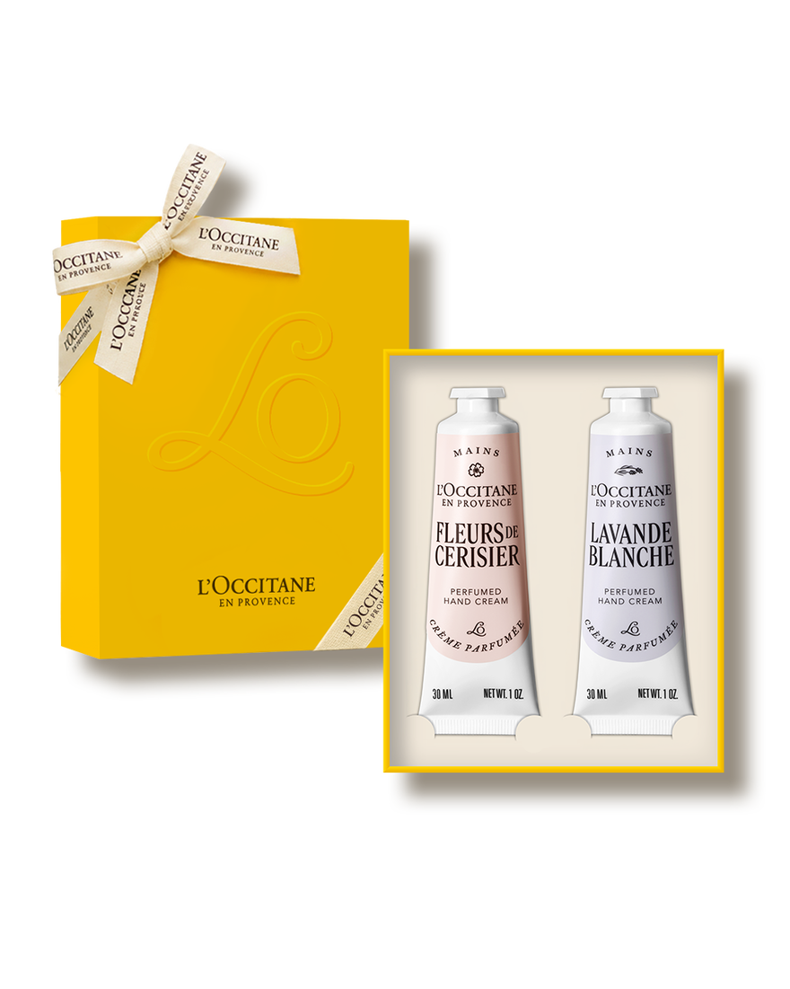 [기프트] 플뢰르 드 세리지에 & 라방드 블랑쉬 핸드 크림 듀오 | L&rsquo;Occitane en Provence