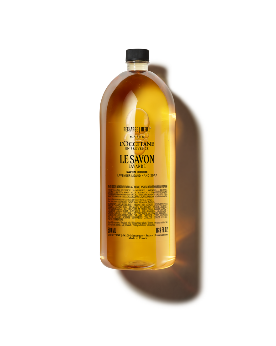 시어 라벤더 리퀴드 핸드 솝 리필 (카리테 콩포르) | L&rsquo;Occitane en Provence