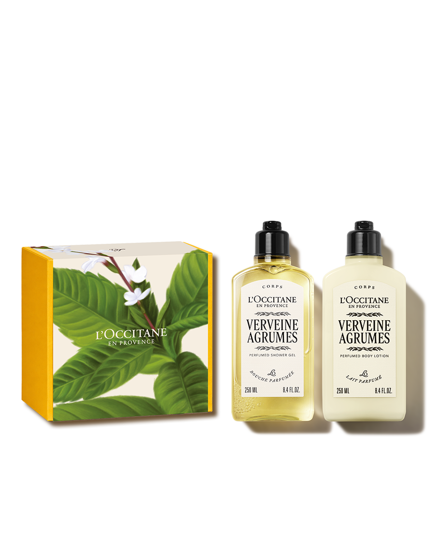 [기프트] 버베인 아그륌 퍼퓸드 바디 케어 듀오 (시트러스 버베나) | L&rsquo;Occitane en Provence