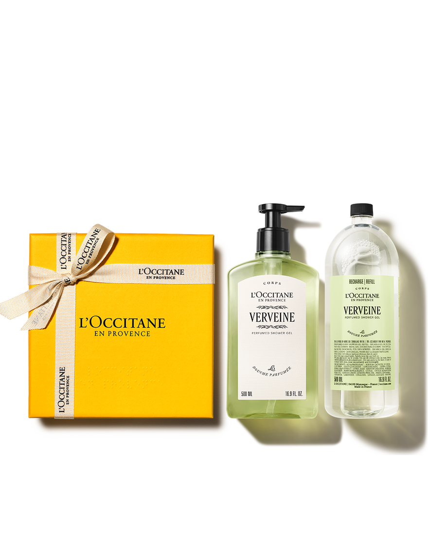 [기프트] 버베인 퍼퓸드 샤워 젤 500ml + 리필 세트 (버베나) | L&rsquo;Occitane en Provence