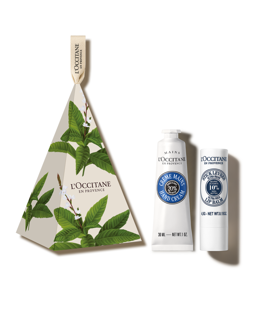 [기프트] 시어 버터 핸드 크림 & 스틱 립밤 듀오 (카리테 콩포르) | L&rsquo;Occitane en Provence
