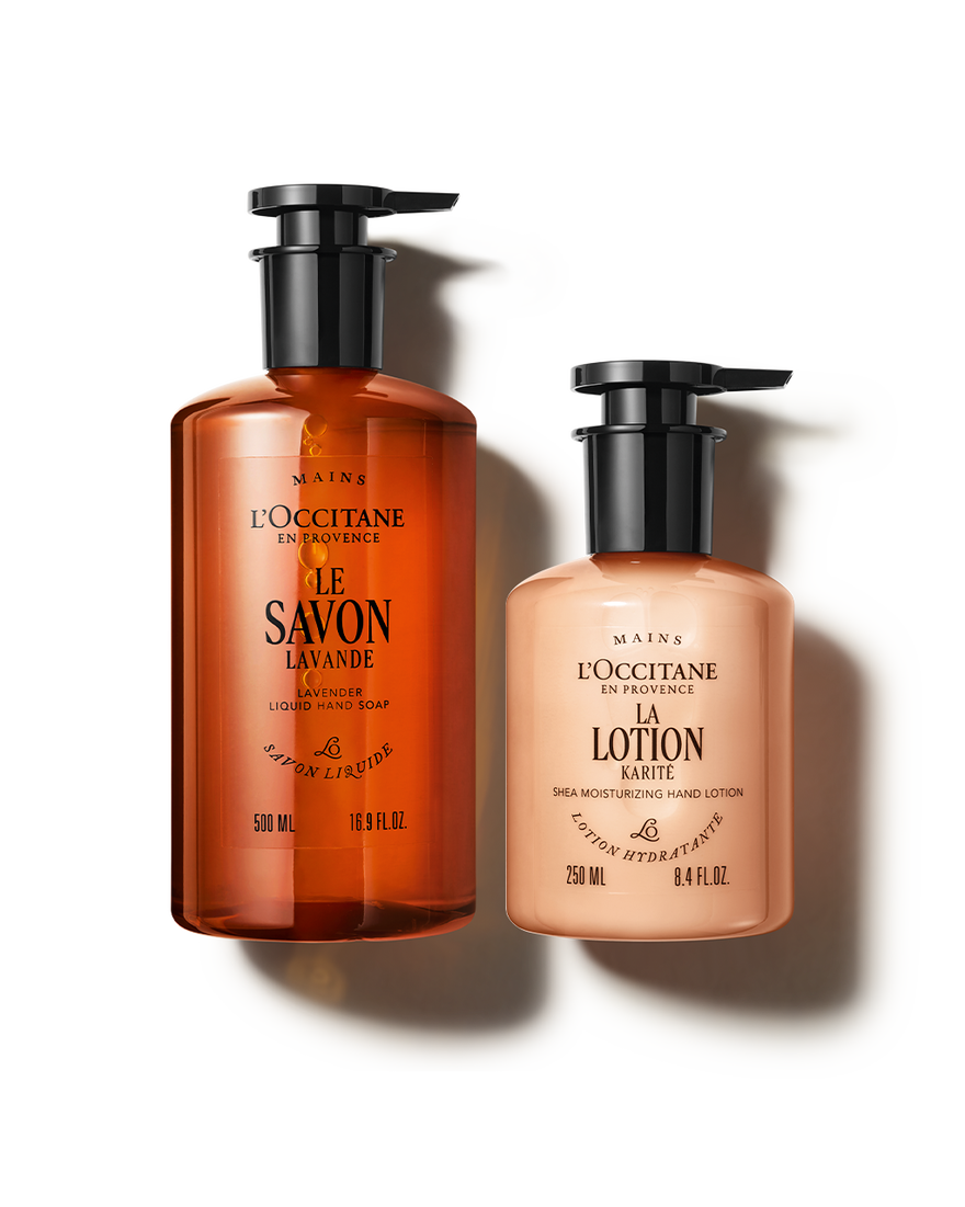 [기프트] 시어 라벤더 핸드 워시 & 시어 핸드 로션 듀오 | L&rsquo;Occitane en Provence