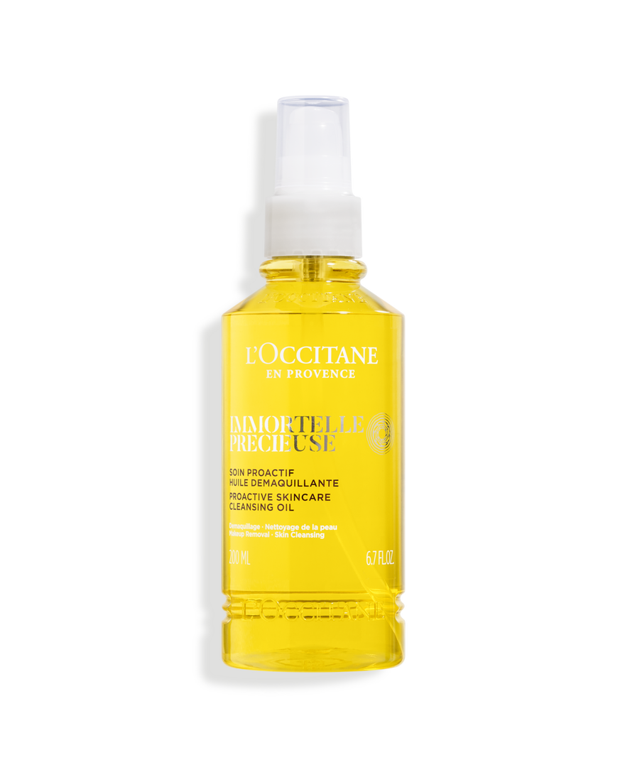 이모르뗄 프레셔스 프로액티브 스킨케어 클렌징 오일 | L&rsquo;Occitane en Provence